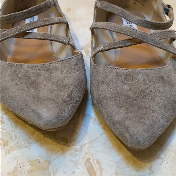 Steve Madden edggy flats EUC size 8 worn once - Picture 2 of 5